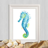 Watercolor Hippocampus