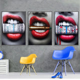 Sexy Red Lips / Art