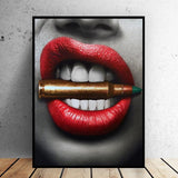 Sexy Red Lips / Art