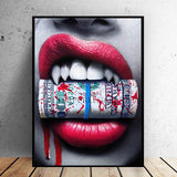 Sexy Red Lips / Art